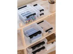 SmartStore Stifte^Aufbewahrungsbox Classic mit Deckel 2 l