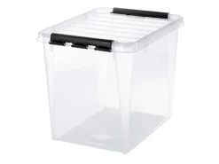 SmartStore Bettwäsche^Aufbewahrungsbox Classic mit Deckel 52 l
