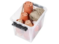 SmartStore Bettwäsche^Aufbewahrungsbox Classic mit Deckel 52 l