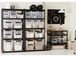 SmartStore Bettwäsche^Aufbewahrungsbox Classic mit Deckel 66 l