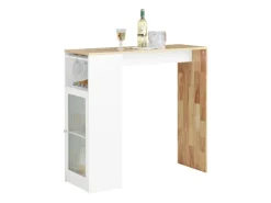 SoBuy Tische^Bartisch Esstisch Balkontisch Küchentisch Bistrotisch Stehtisch FWT99-WN