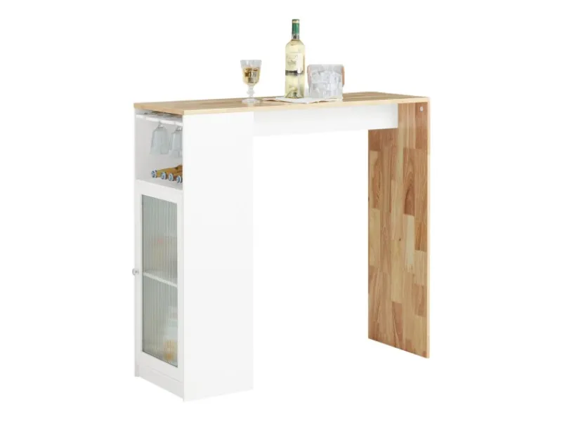 SoBuy Tische^Bartisch Esstisch Balkontisch Küchentisch Bistrotisch Stehtisch FWT99-WN