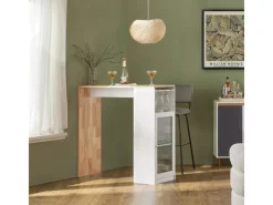 SoBuy Tische^Bartisch Esstisch Balkontisch Küchentisch Bistrotisch Stehtisch FWT99-WN