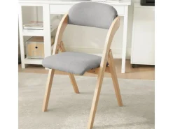 SoBuy Stühle^Esszimmerstuhl Klappstuhl Küchenstuhl Polsterstuhl mit Lehne FST92-N