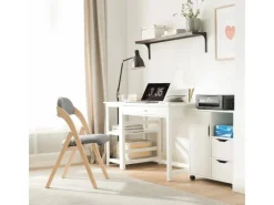 SoBuy Stühle^Esszimmerstuhl Klappstuhl Küchenstuhl Polsterstuhl mit Lehne FST92-N