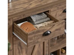 SoBuy Kommode^Kücheninsel Freistehend Küchenschrank Sideboard Buffet Vintage SVW20-N