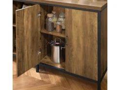 SoBuy Vitrinen^Kücheninsel Freistehend Küchenschrank Sideboard 170x89x60cm KNL01-F