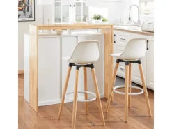 SoBuy Kücheninsel Küchenschrank Kommode Sideboard Buffet KNL07-WN