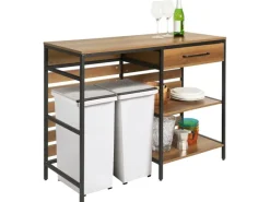 SoBuy Kommode^Kücheninsel Sideboard Kommode Küchenschrank Flurschrank Vintage FSB71-PF