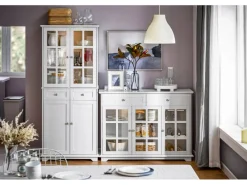 SoBuy Küchenschrank Hochschrank Badezimmerschrank Buffet Kommode FSB76-W