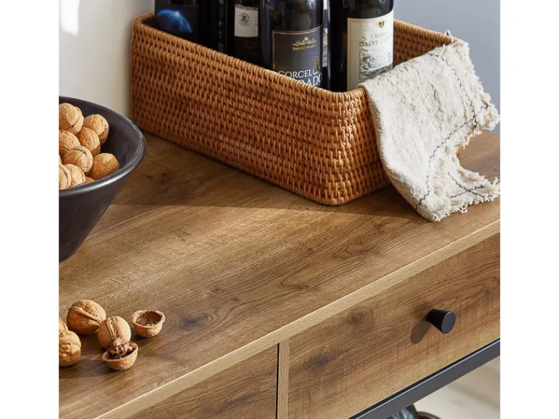 SoBuy Küchenwagen Servierwagen Rollwagen Barwagen Küchenregal FKW112-PF