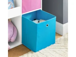 SoBuy Kinder Bücherregal Kinderregal mit 5 Ablagen Spielzeugregal Weiß KMB37-F