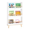 SoBuy Kinderregal Bücherregal für Kinder Wandregal Aufbewahrungsregal KMB77-W