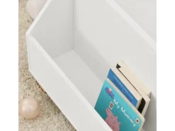 SoBuy Kinderregal mit 3 Fächern Spielzeugregal Bücherregal Standregal KMB54-W