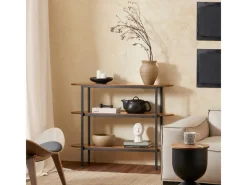 SoBuy Sideboards^Konsolentisch Flurtisch Sideboard Beistelltisch Dekotisch FSB67-WS