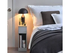 SoBuy Tische^Nachttisch 2er Set Sofatisch Beistelltisch Hellgrau FBT111-HGx2