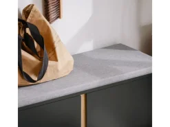 SoBuy Schuhbank mit Sitzfläche Sitzbank mit Stauraum FSR117-SCH