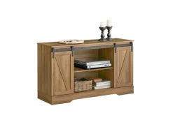 SoBuy Schränke^Sideboard Wohnzimmerschrank Kommode Küchenschrank TV-Schrank FSB60-BR