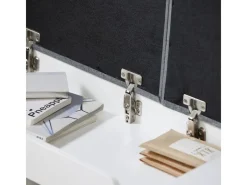 SoBuy Sitzbank mit 2 Sitzkissen und Stauraum PB Weiß FSR96-W