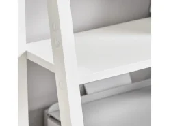 SoBuy Wandregale^Wandregal Leiterregal Standregal Bücherregal Weiß FRG61-W