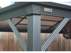 Sojag Aluminium-Pavillon Verona 10 x 14 Anthrazit 423 cm x 298 cm x 261 cm