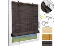 Sol Royal Raffrollos^SolDecor B86 Bambusrollo 90x160cm Braun