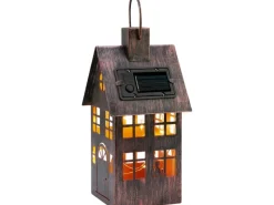 Laternen^Solar-Dekolaterne Haus LED 20,5 cm x 10 cm x 10 cm