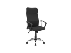 Songmics Stühle^Bürostuhl Ergonomisch Höhenverstellbar Neigbar Schwarz