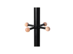 Songmics Garderoben^Hutständer 12 Haken 49 cm x 176 cm Schwarz