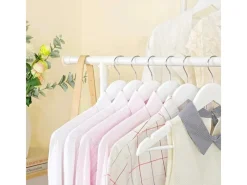 Songmics Garderoben^Kleiderständer 2 Ablagen 47 cm x 117 cm x 176 cm Weiß