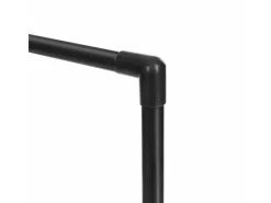 Songmics Regale Massivholz|Regale Schwarz^Schuhregal 6 Ebenen 30 cm x 45 cm x 106 cm Schwarz