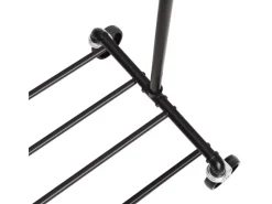 Songmics Schwerlastkleiderständer mit Rollen 40 cm x 120 cm x 156 cm Weiß