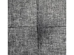 Songmics Sitzbank mit Stauraum 38 cm x 76 cm x 38 cm Grau