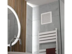 SOTECH Aluminium-Lüftungsgitter 250 x 250 mm Aufschraubbar mit Insektenschutz