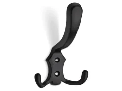 SOTECH Garderoben^Garderobenhaken LENA 2 Fach Lang Schwarz