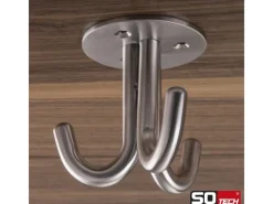 SOTECH Garderobenhaken NELE Dreifachhaken Echt Edelstahl