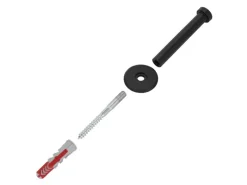 SOTECH Garderoben^Garderobenhaken TALEA Ø10 mm Ø15 mm Länge 70 mm Edelstahl Schwarz Matt