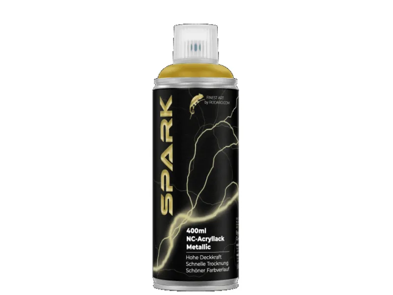 SPARK Spraydose 400ml Matte Farbe Bronze Gold