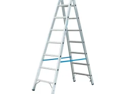 Krause Klapptritte^Stabilo Sprossen-Doppelleiter 2 x 7 Sprossen