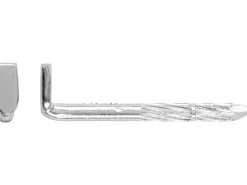 Stifte^Stahlrillenhaken Verzinkt Ø 4,5 x 40 mm 10 Stück