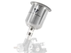 STAHLWERK Alu Fließbecher 125 ml Farbbecher für Lackierpistole