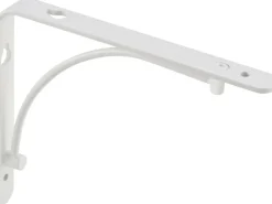 Bücherregale^Stegkonsole 18 cm x 14,5 cm Matt-Weiß