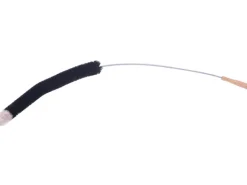 Steuber Reinigung^Heizkörperbürste mit Ziegenhaar Borsten 120 cm Schwarz