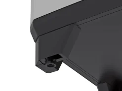 Keter Regale Schwarz^Stilo 2er-Set Kunststoffschrank hoch und niedrig Grau-Schwarz