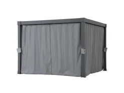 Sunjoy Insektenschutz^Vorhang für Matterhorn Multi-Pergola 306 cm x 306 cm