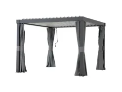 Sunjoy Insektenschutz^Vorhang für Matterhorn Multi-Pergola 306 cm x 306 cm