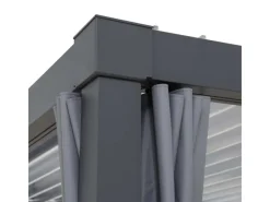 Sunjoy Insektenschutz^Vorhang für Matterhorn Multi-Pergola 306 cm x 306 cm