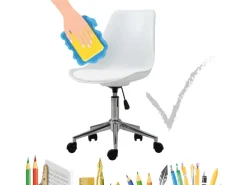 SVITA Eddy Kinderschreibtischstuhl Schreibtischstuhl Kinder Drehstuhl Höhenverstellbar