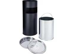 SVITA Malerbedarf^30L Standaschenbecher Eimer Aschenbecher Mülleimer Ascher 60x25cm