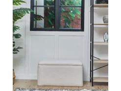 SVITA Leaf Sitzbank Hocker Mit Stauraum Aufbewahrungsbox Mit Deckel